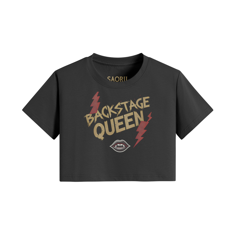 the backstage crop top tee